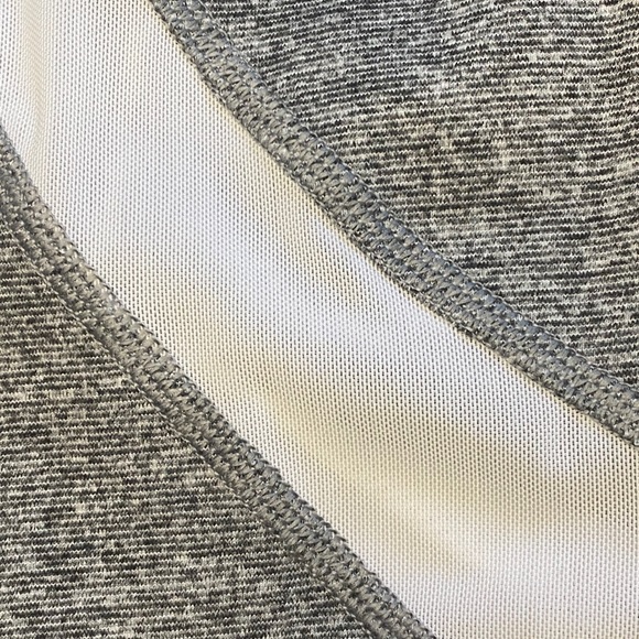 Aerie gray mesh cropped leggings size XS short - Picture 9 of 11